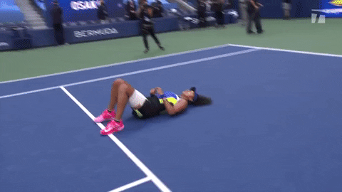 Laying Down Us Open GIF by Tennis Channel
