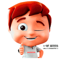 motocahonda moto honda legal boneco Sticker