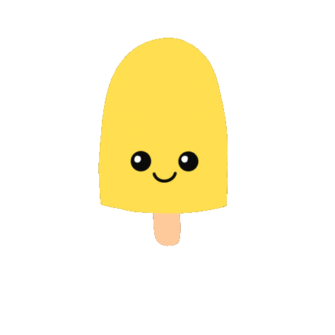 Happy Ice Cream Sticker