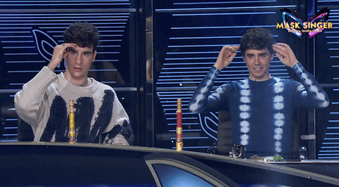 Surprise Omg GIF by Mask Singer A3