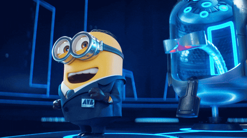 Despicable Me Caught By Surprise GIF by Minions