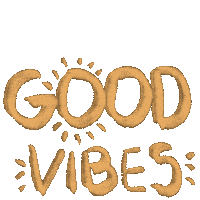 Good Vibes Love Sticker