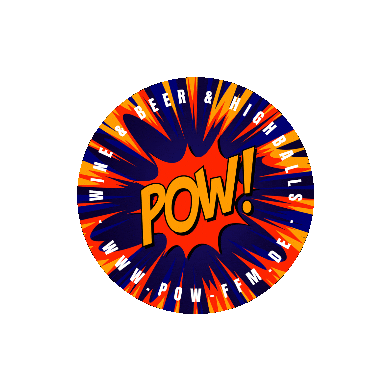 Pow Pow Sticker by Tanzhaus West