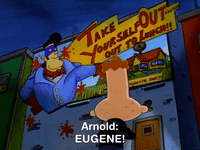 hey arnold nicksplat GIF