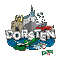 Dorsten Sticker by Brinkhoff's
