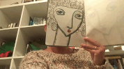 Art Cat GIF by kim noce