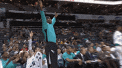 excited make it rain GIF by NBA