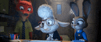 walt disney reaction gif GIF by Disney Zootopia