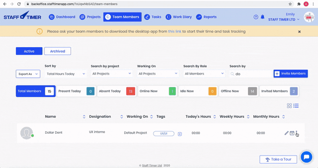 StafftimerApp giphyupload GIF