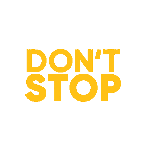 Never Stop Animation Sticker