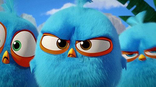 Mad Glare GIF by Angry Birds