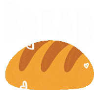 SomethingSoSam bread carbs sourdough i love bread Sticker