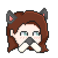 8-Bit Cat Sticker