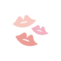 mcarofernandez kiss makeup glam mcarofernandez Sticker