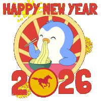 恭喜发财 Chinese New Year Sticker by Pudgy Penguins