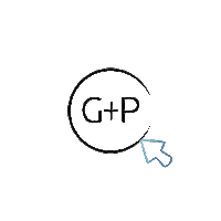 Logo Brand Sticker by G+P Soluções