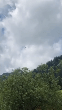 Injured Cow Airlifted to Safety in Austrian Alps
