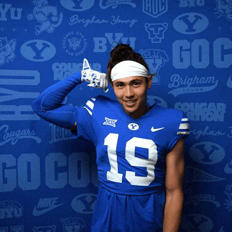 College Football Go Cougs GIF by BYU Cougars