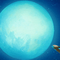 Night Time Jump GIF by Claynosaurz