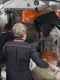 International Space Station Happiness GIF by European Space Agency - ESA