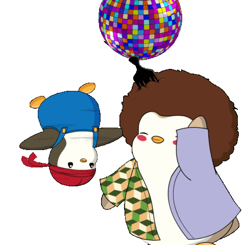 Dance Dancing Sticker by Pudgy Penguins