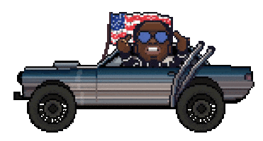 Hip Hop Car Sticker by Ali Graham