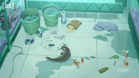 Fish Catch GIF by Adult Swim