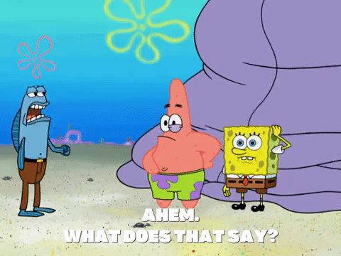 season 8 episode 25 GIF by SpongeBob SquarePants