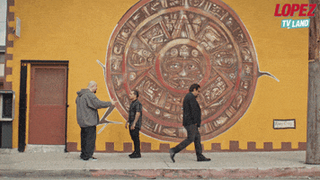 high five tv land GIF by Lopez on TV Land