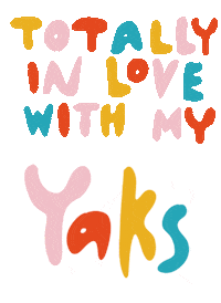 Barbsiegraphy Yak Sticker
