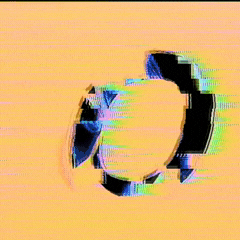 Glitch Alphabet GIF