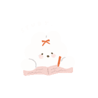 sumheastudio art illustration drawing bunny Sticker