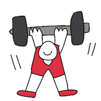 gym strongman Sticker by Lowi