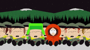 scared kyle broflovski GIF by South Park 