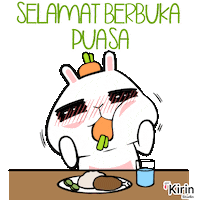 kirinstudio raya puasa iftar aidilfitri Sticker