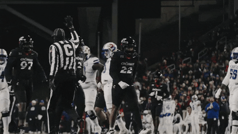 Cincinnati Football GIF by Cincinnati Bearcats