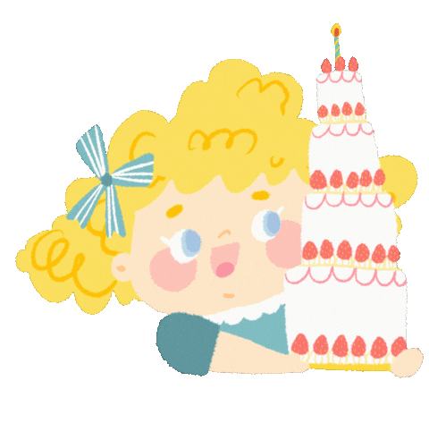 Cake 生日快樂 Sticker