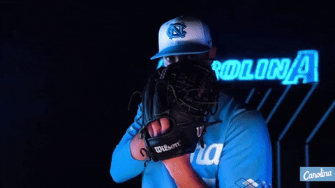 North Carolina Baseball GIF by UNC Tar Heels