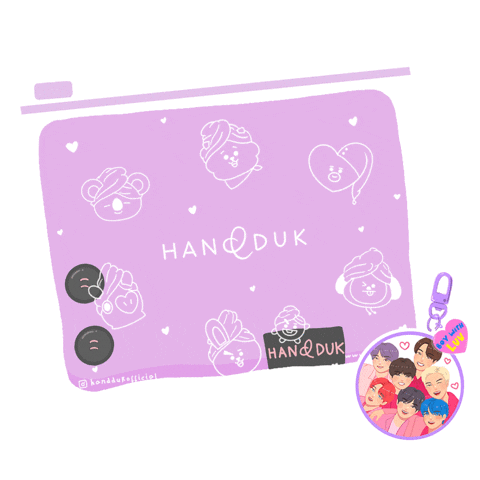 Towel Bt21 Sticker by Handduk