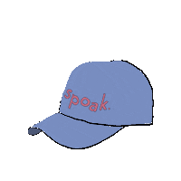 Hat Merch Sticker by Spoak Decor