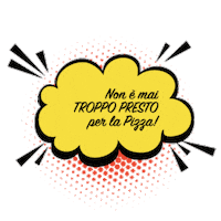 Pizza Party Sticker by Quelli della Pizza