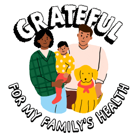 Give Thanks Family Sticker by All Better