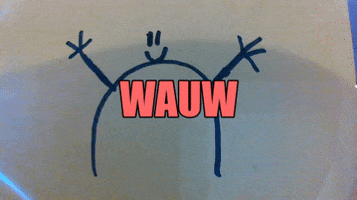 Wauw GIF by Beam it Up