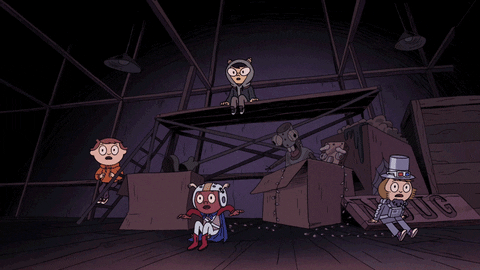 Costume Quest Friends GIF by Cartoon Hangover
