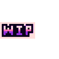 Work In Progress Pink Sticker