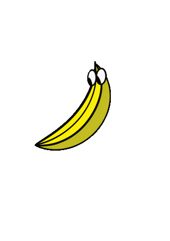 merijnachten giphyupload yellow banaan bannana Sticker