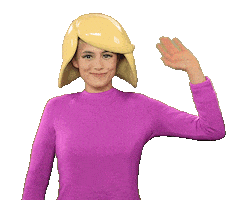 hey girl hello Sticker by Originals