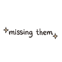 Sad I Miss You Sticker