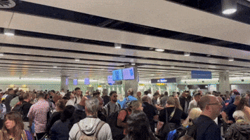 'Every Single E-Gate Not Working': Heathrow Passengers Stuck After Border Force System Outage