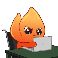 I Cant Over It Sticker by Playember